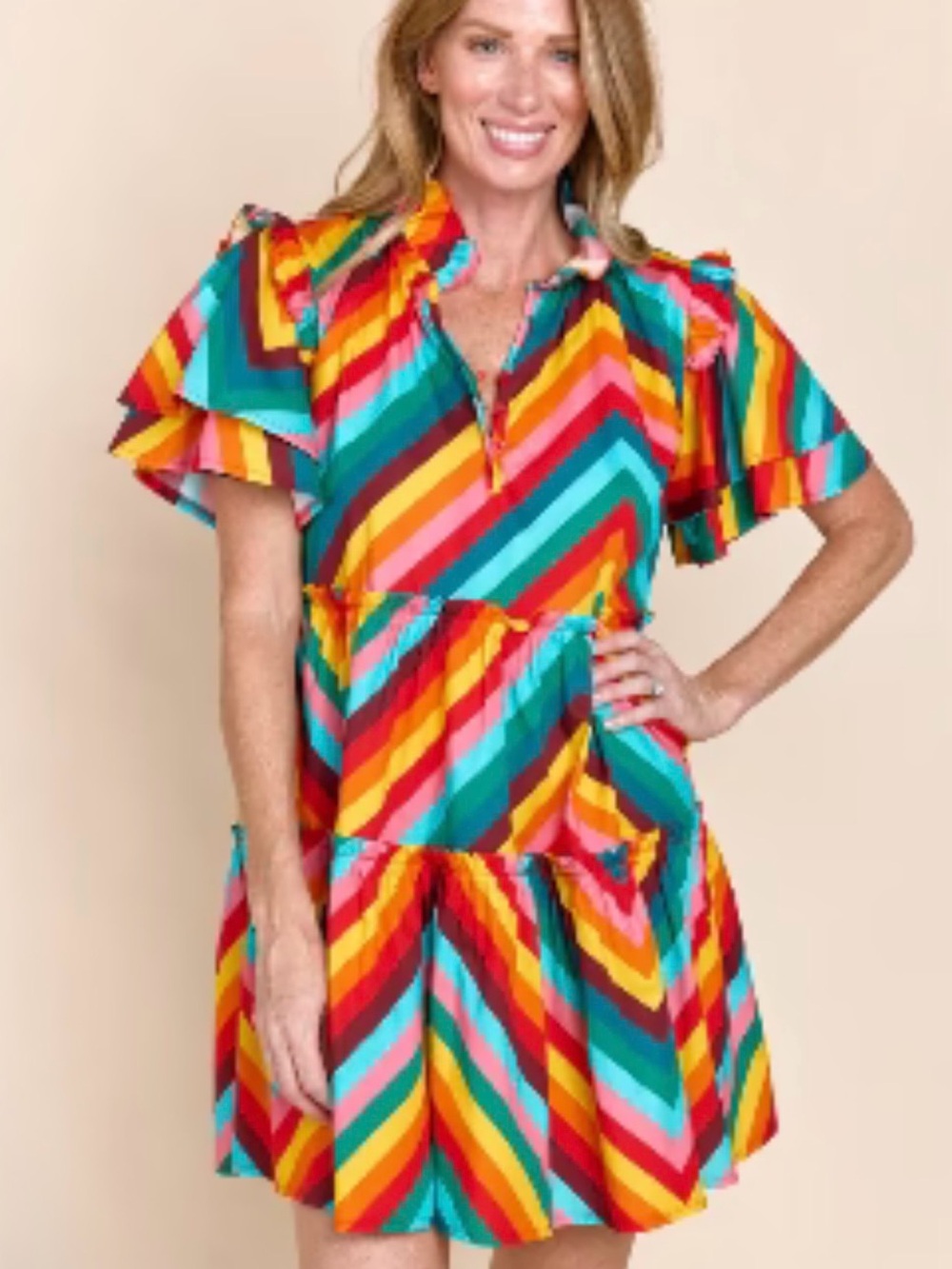 SOFIA COLLECTIONS NWT Madrid dress One Size 0-10 97% Cotton Handmade in Italy